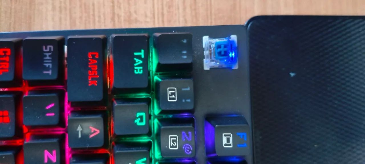 TECLADO MECÂNICO T-DAGGER DESTROYER  - Foto 3