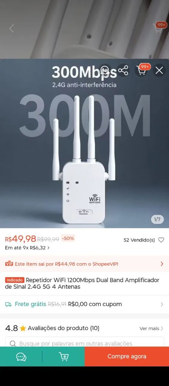 Repetidor de wi fi - Foto 2