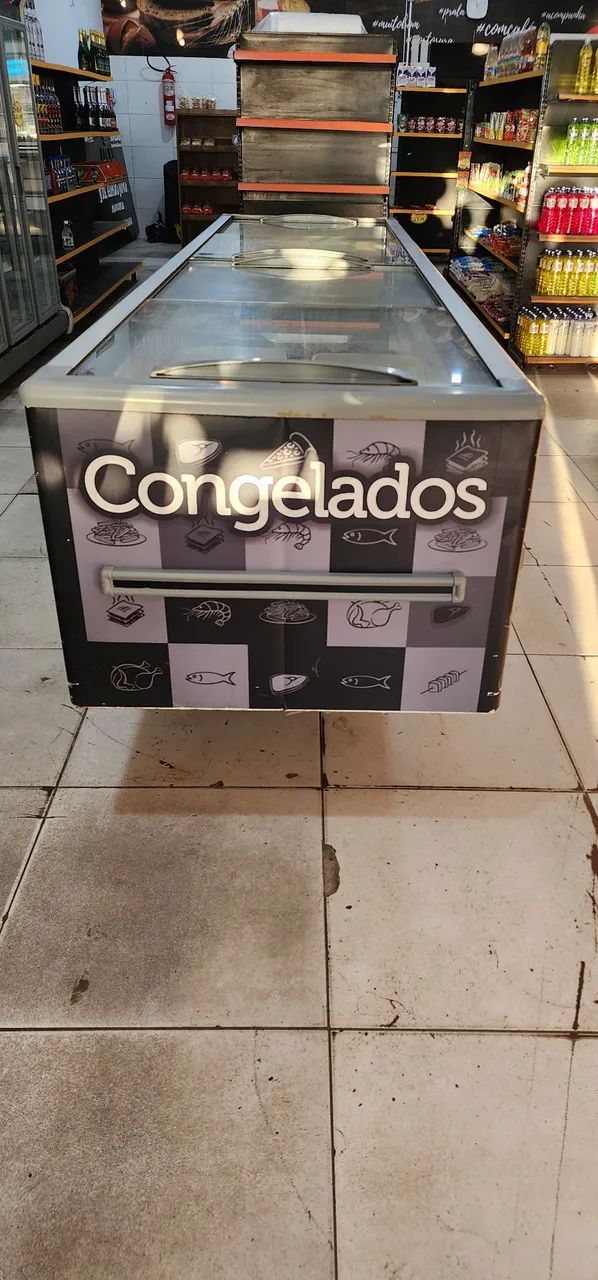 Ilha para congelados fricon 3 metros  - Foto 2