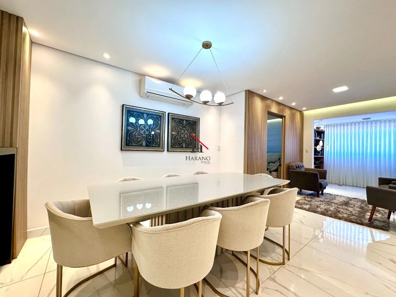 Apartamento mobiliado no Centro: 3 Quartos, Suíte e 2 vagas de garagem - Foto 3