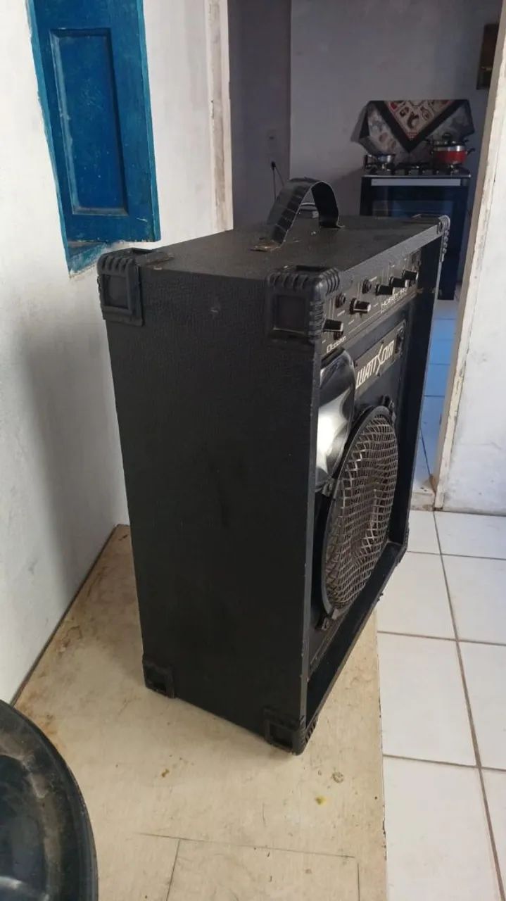 Caixa amplificada boa e barata 