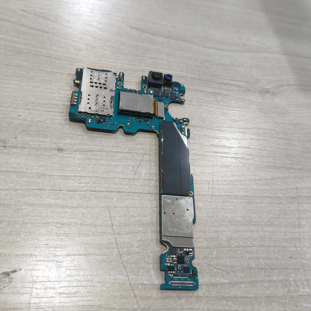 Placa Samsung s8 plus com câmeras original retirada 100% funcionando 