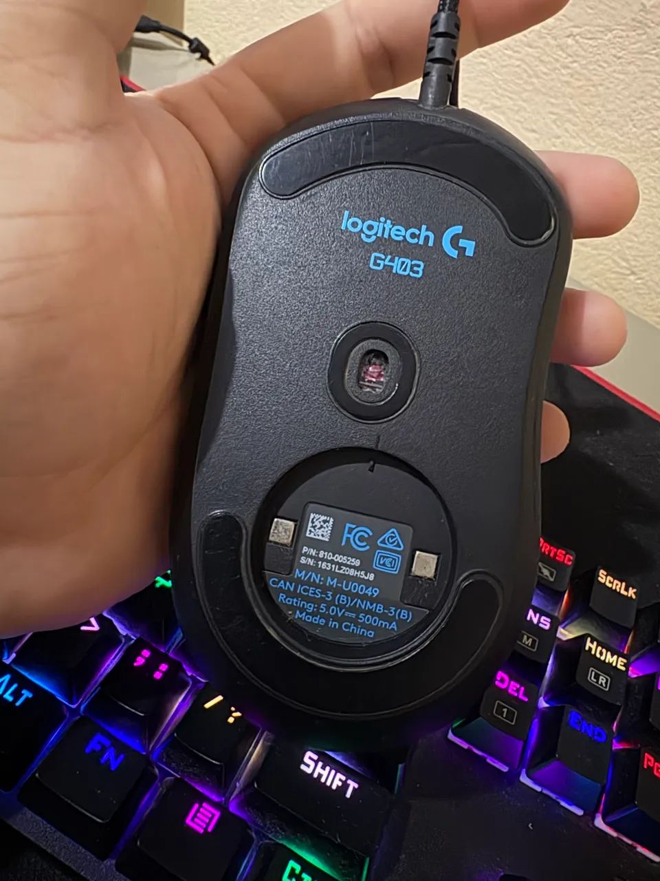 Mouse Gamer Logitech G403 - Foto 3