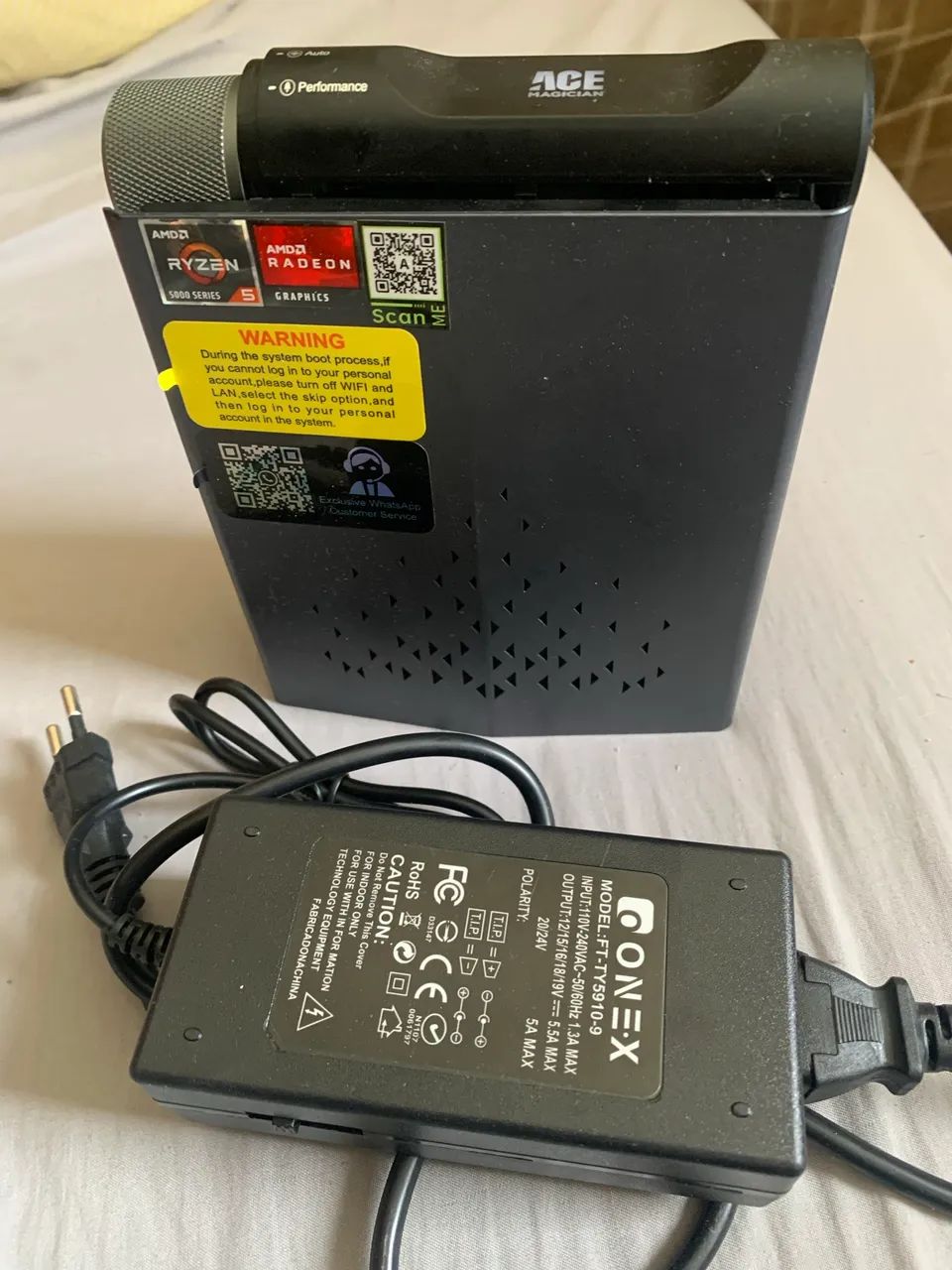 Mini pc AMr5 Acer Magician 16GB com Placa de vídeo  - Foto 4