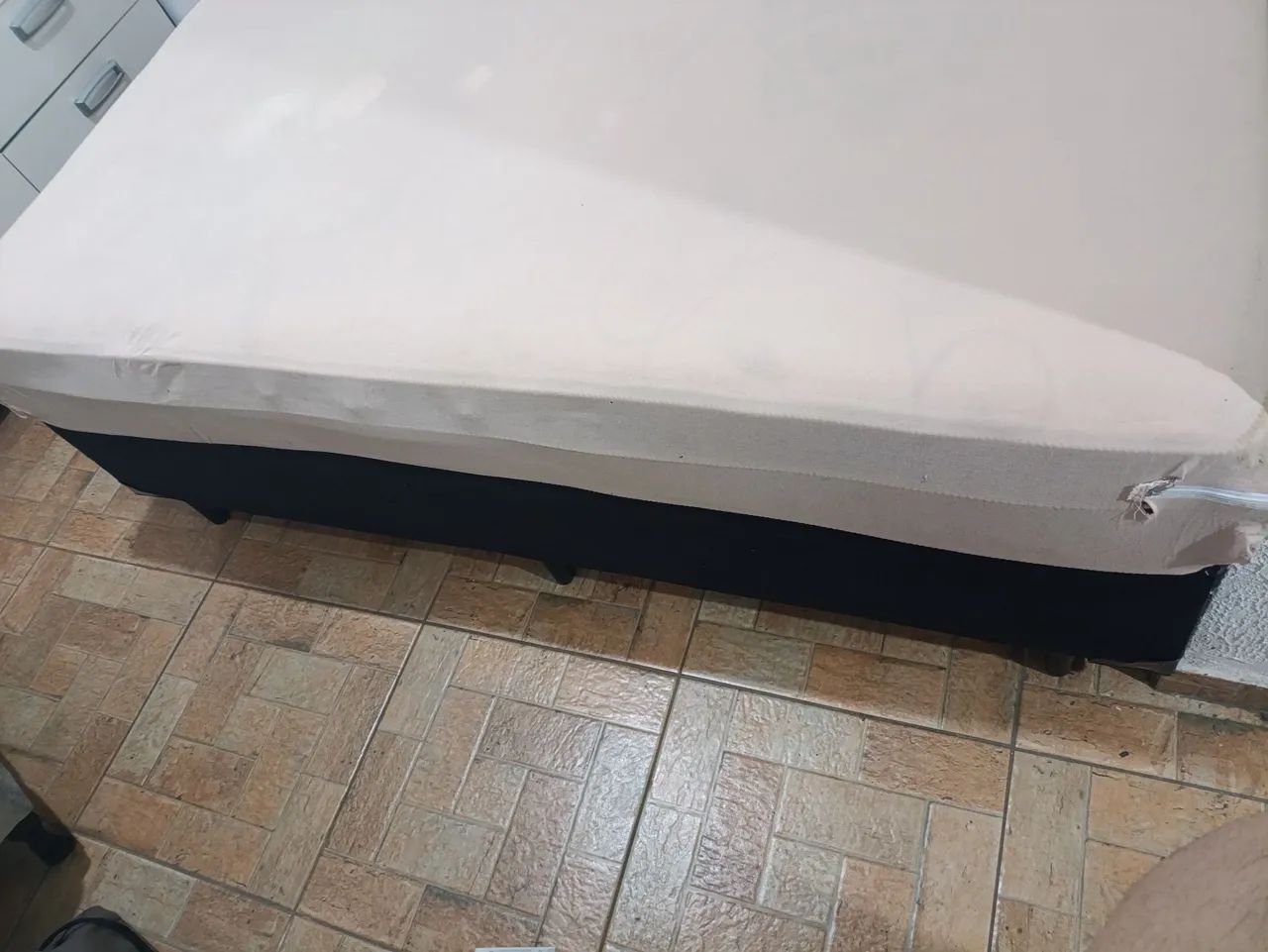 Cama box casal com colchão  - Foto 4