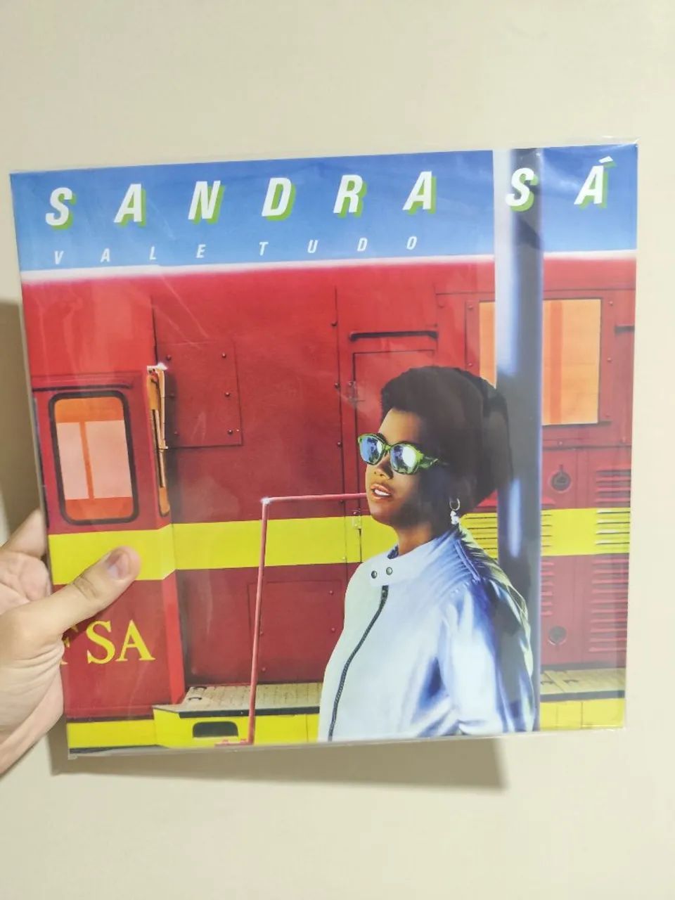 Disco de vinil (LP) - Sandra Sá / Vale tudo (LACRADO)