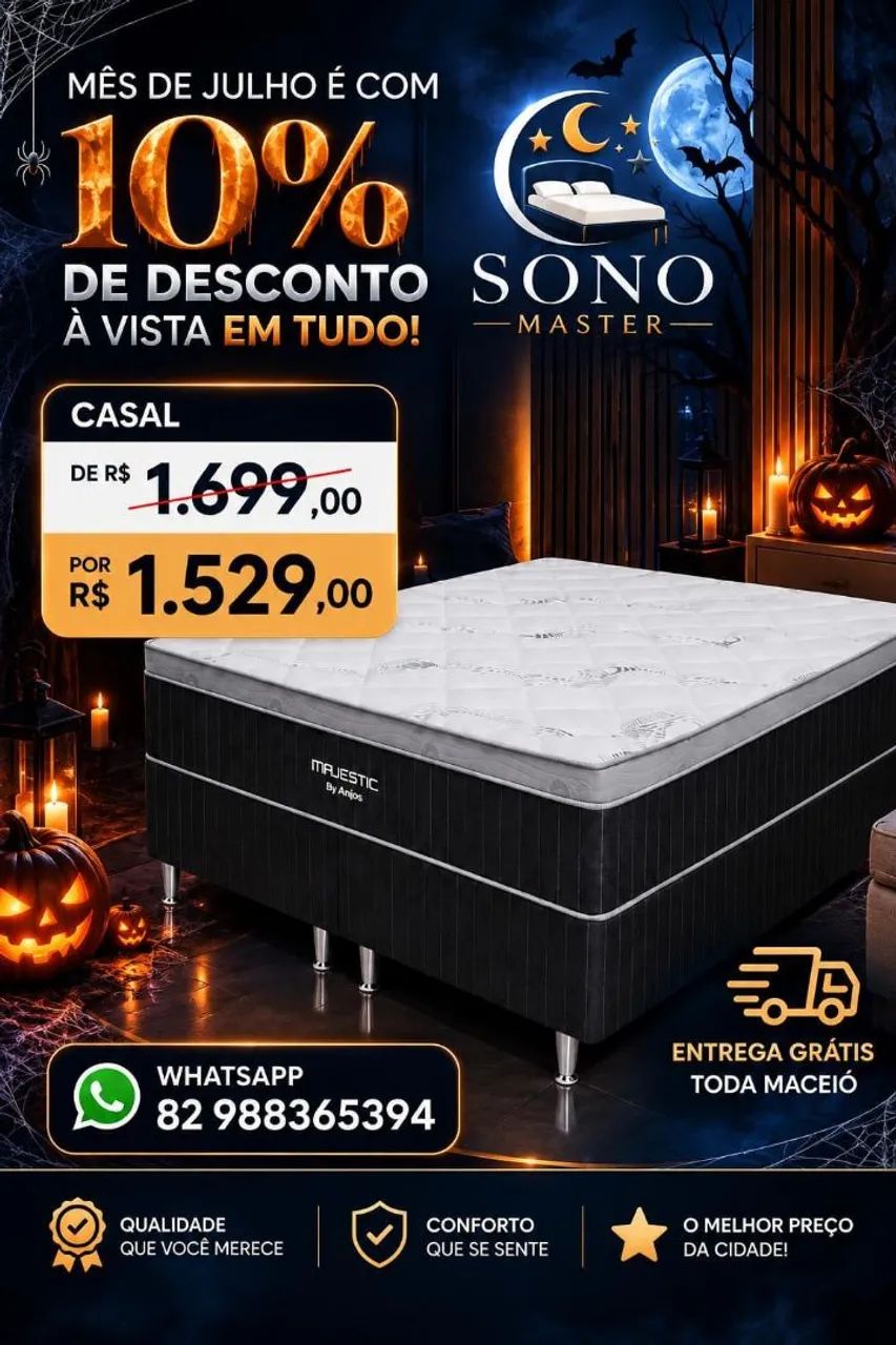 CAMAS E COLCHÕES 