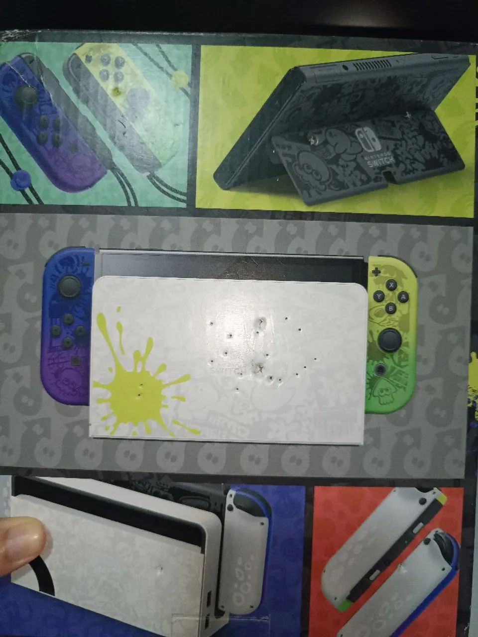 Switch Oled Splatoon 1TB - Foto 5