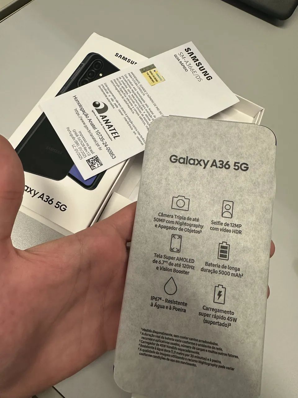 GALAXY A36 - 256g (NOVO) - Foto 4