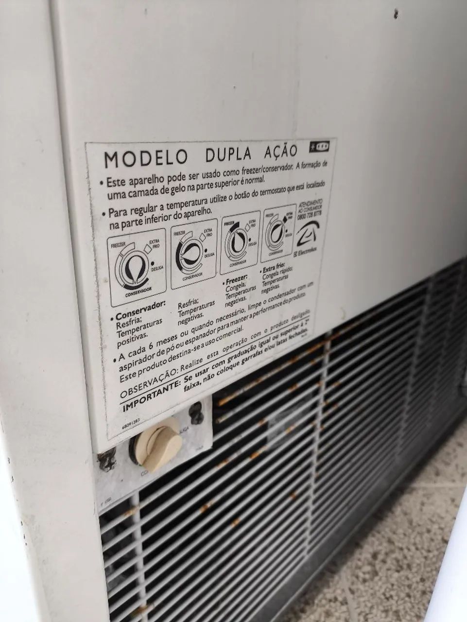 Freezer Electrolux H400 - Foto 4