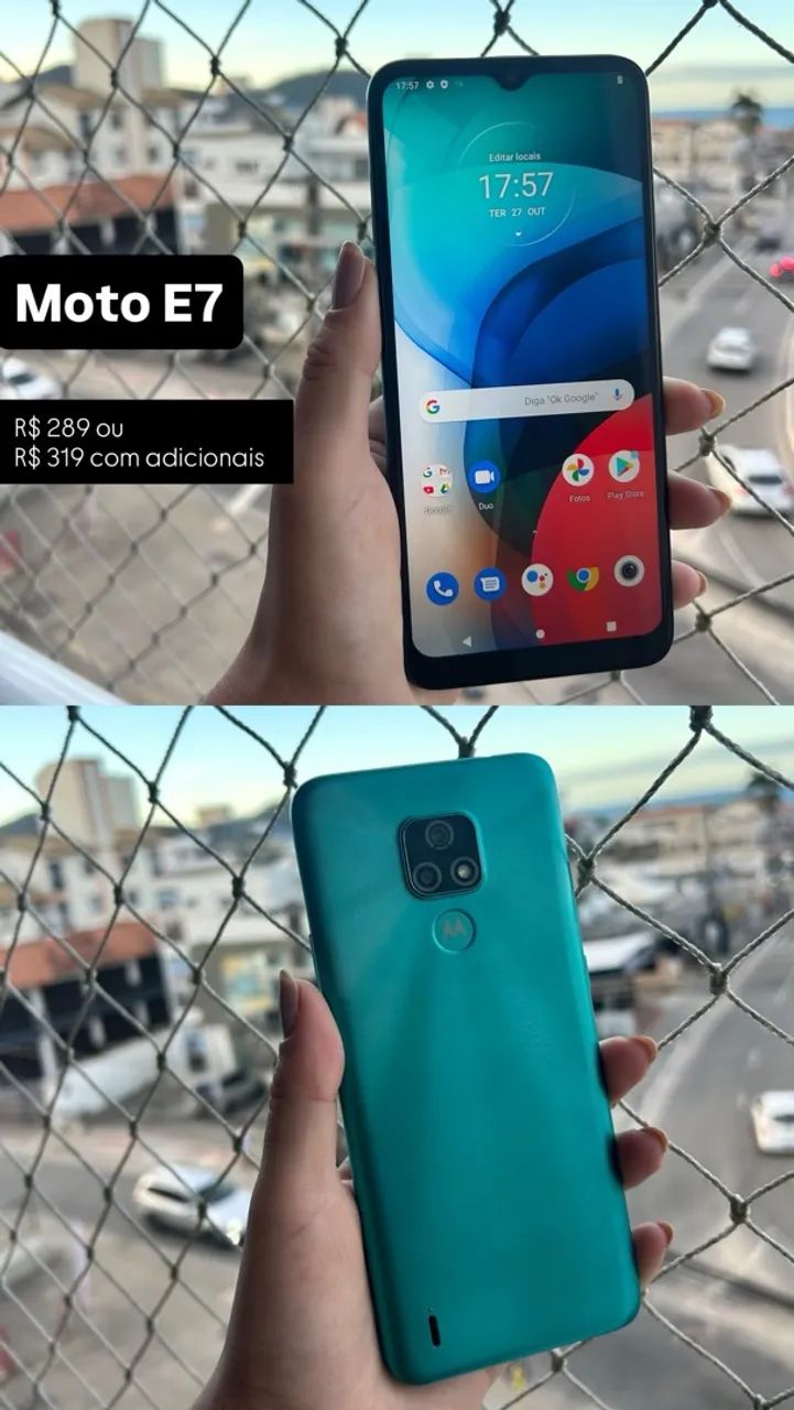 Celular Moto E7