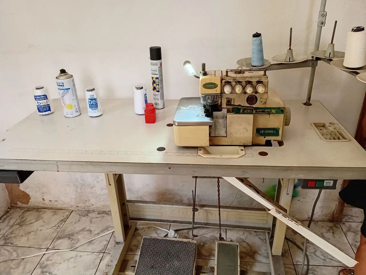 Vende-se máquina interlock 