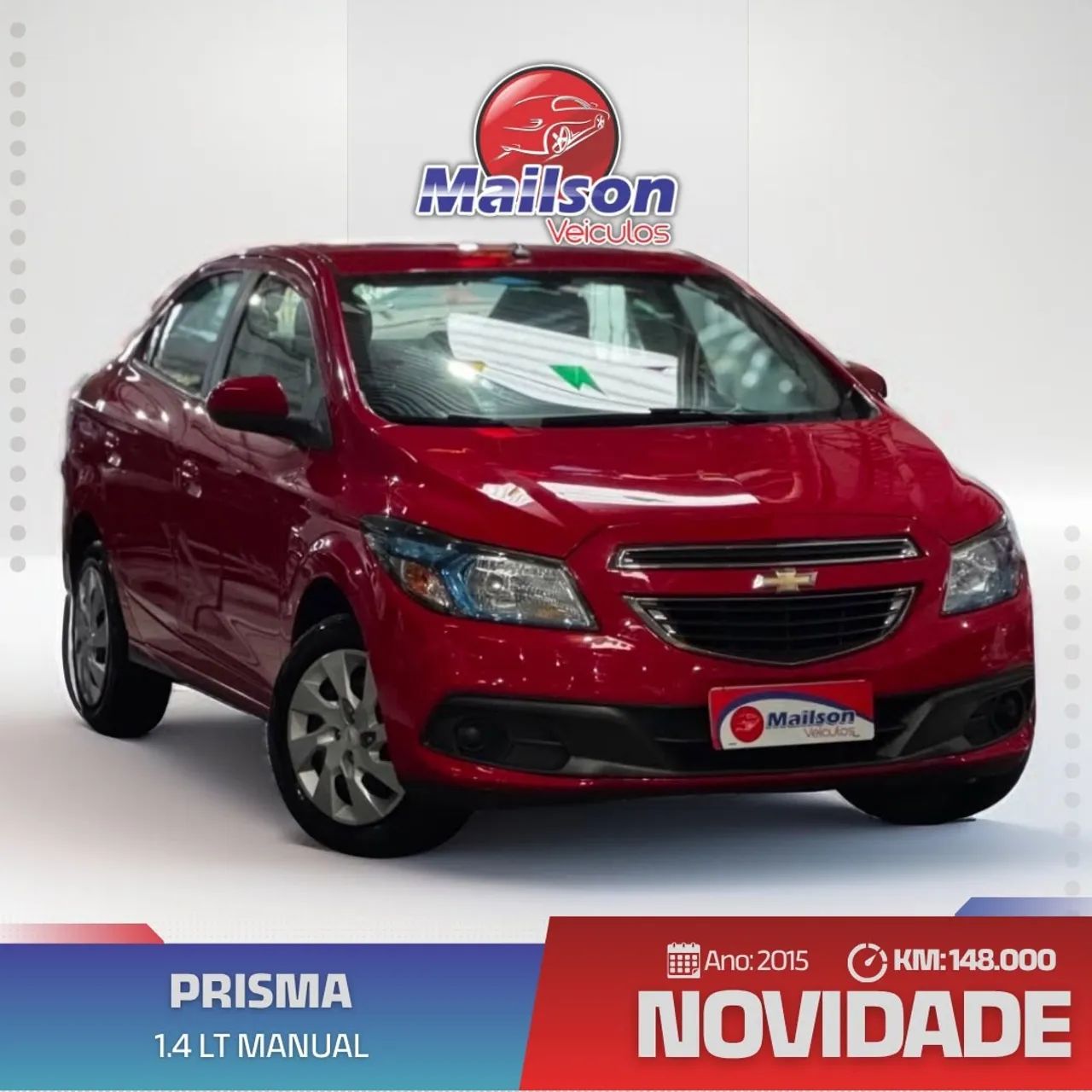 Chevrolet Prisma Sed. LT 1.4 8V Flexpower 4P 2015 1