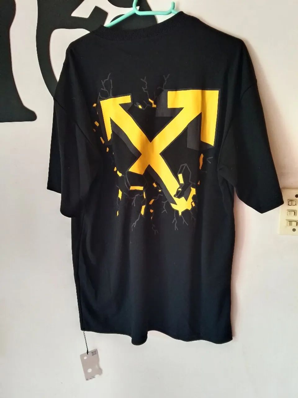 Camiseta over size Off White - Foto 2