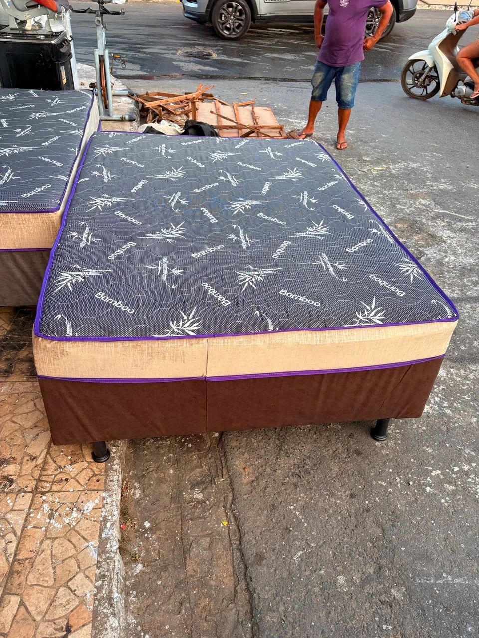Cama Box de Casal - Nova - Foto 4