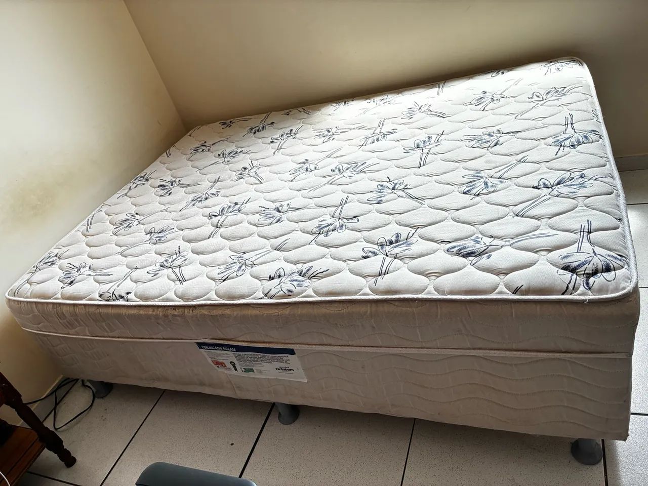Cama casal ortobom 