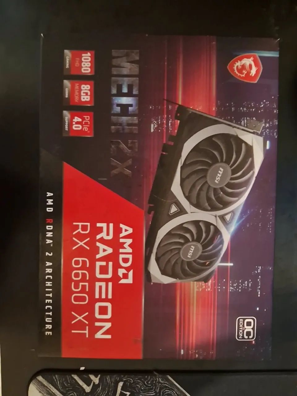 Placa de Vídeo MSI RX6650 xt 8GB - Foto 4
