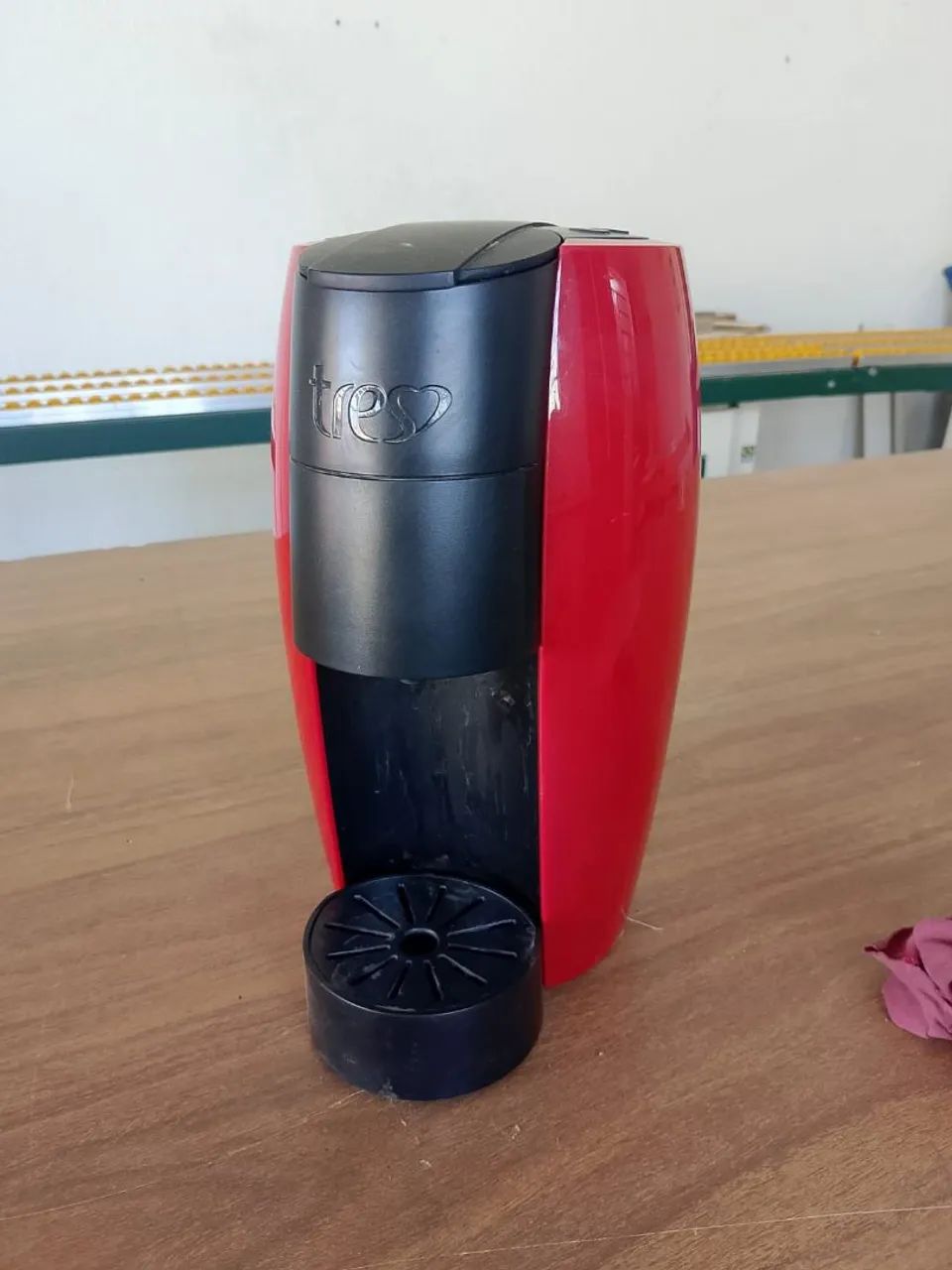 Cafeteira 3 coração 