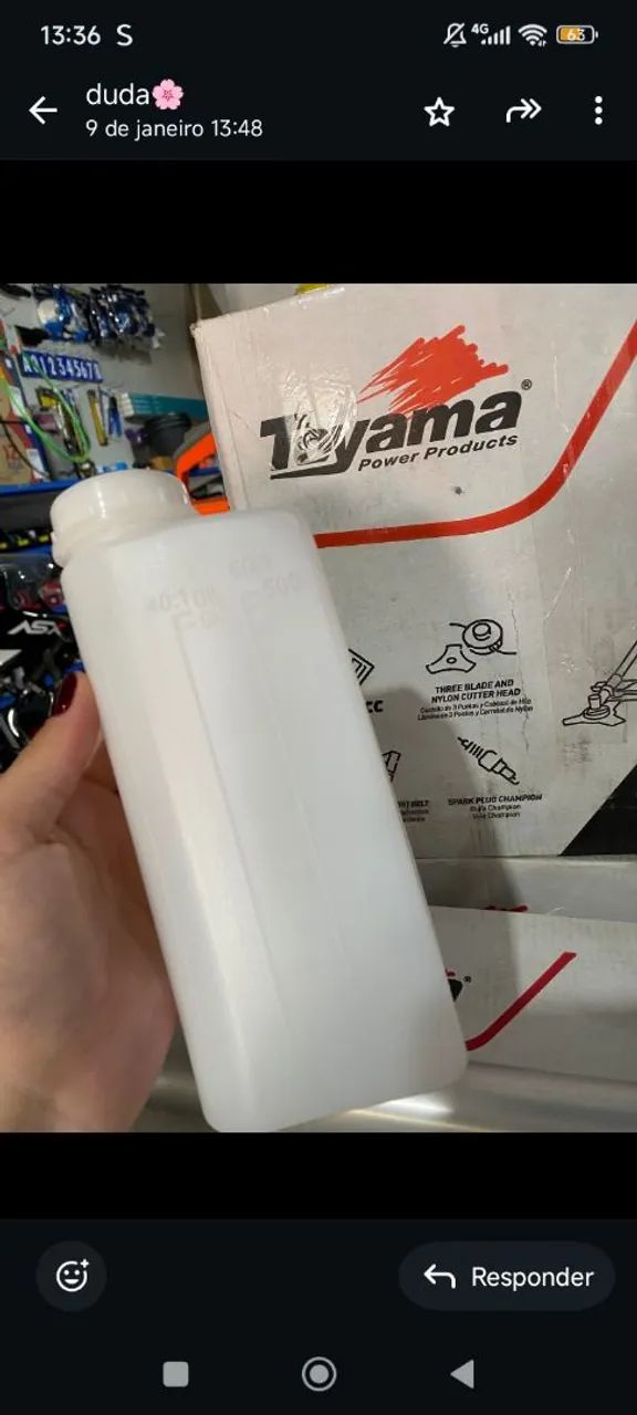 roçadeira a gasolina - Foto 4