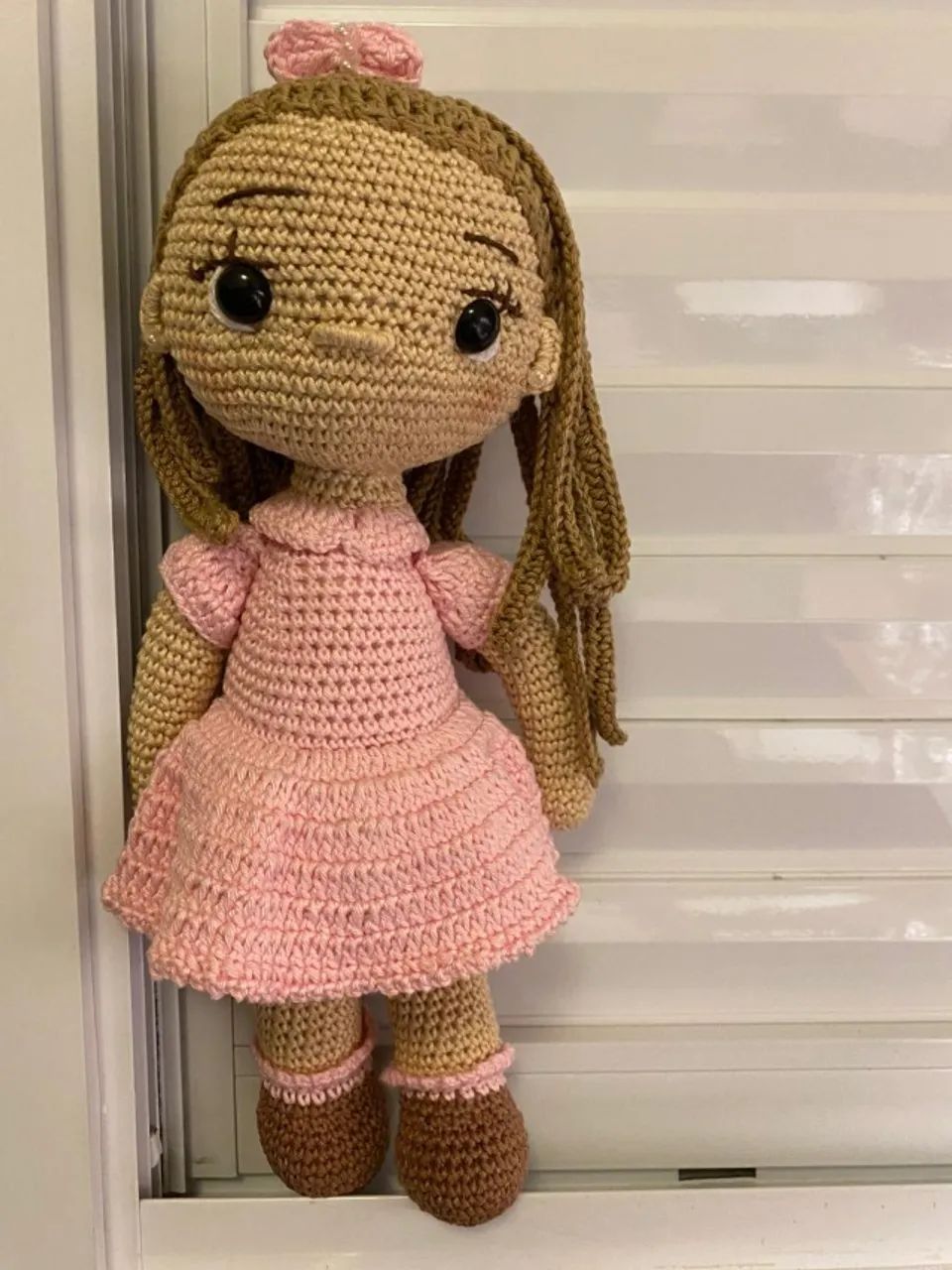 LINDA BONECA DE AMIGURUMI