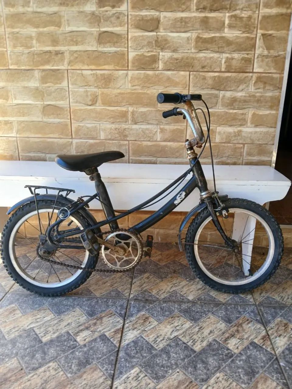Bicicleta Caloi antiga aro 16