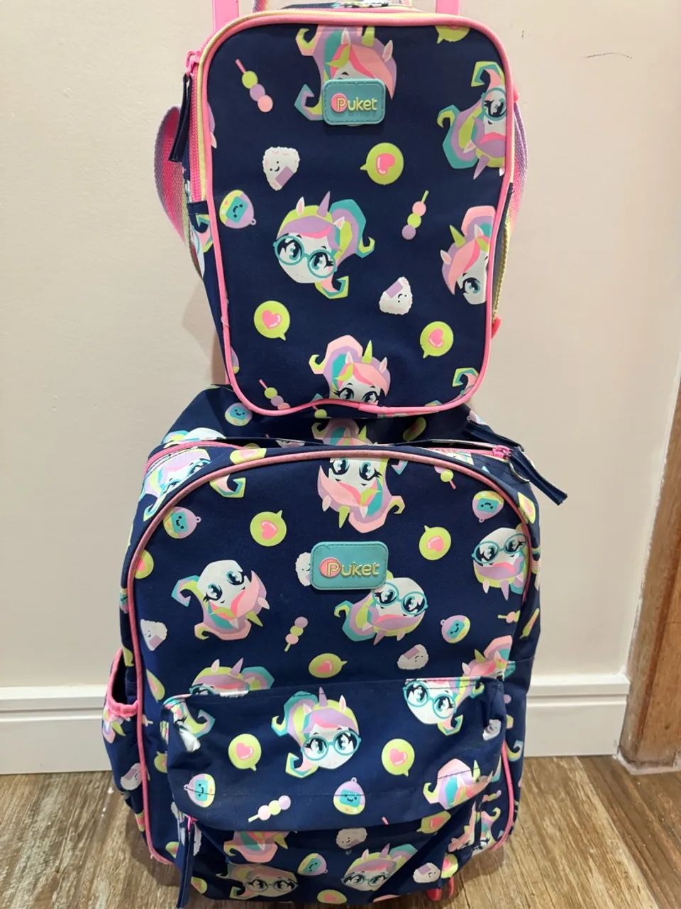 Mochila + lancheira Puket  - Foto 2