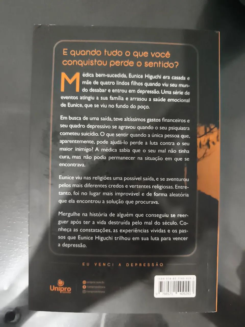 Eu Venci a Depressão: O guia de superação escrito pela Dra. Eunice Higuchi - Foto 3