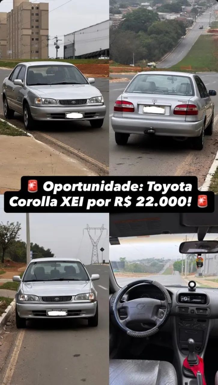 Toyota Corolla XEI 1.8/1.8 Flex 16V Mec. 2002