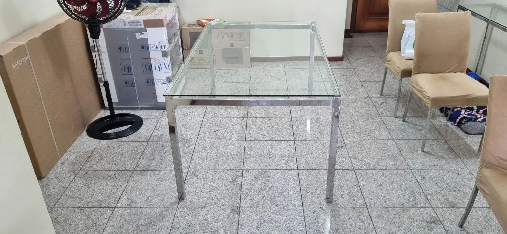 Mesa de Jantar em Vidro467355672783759365