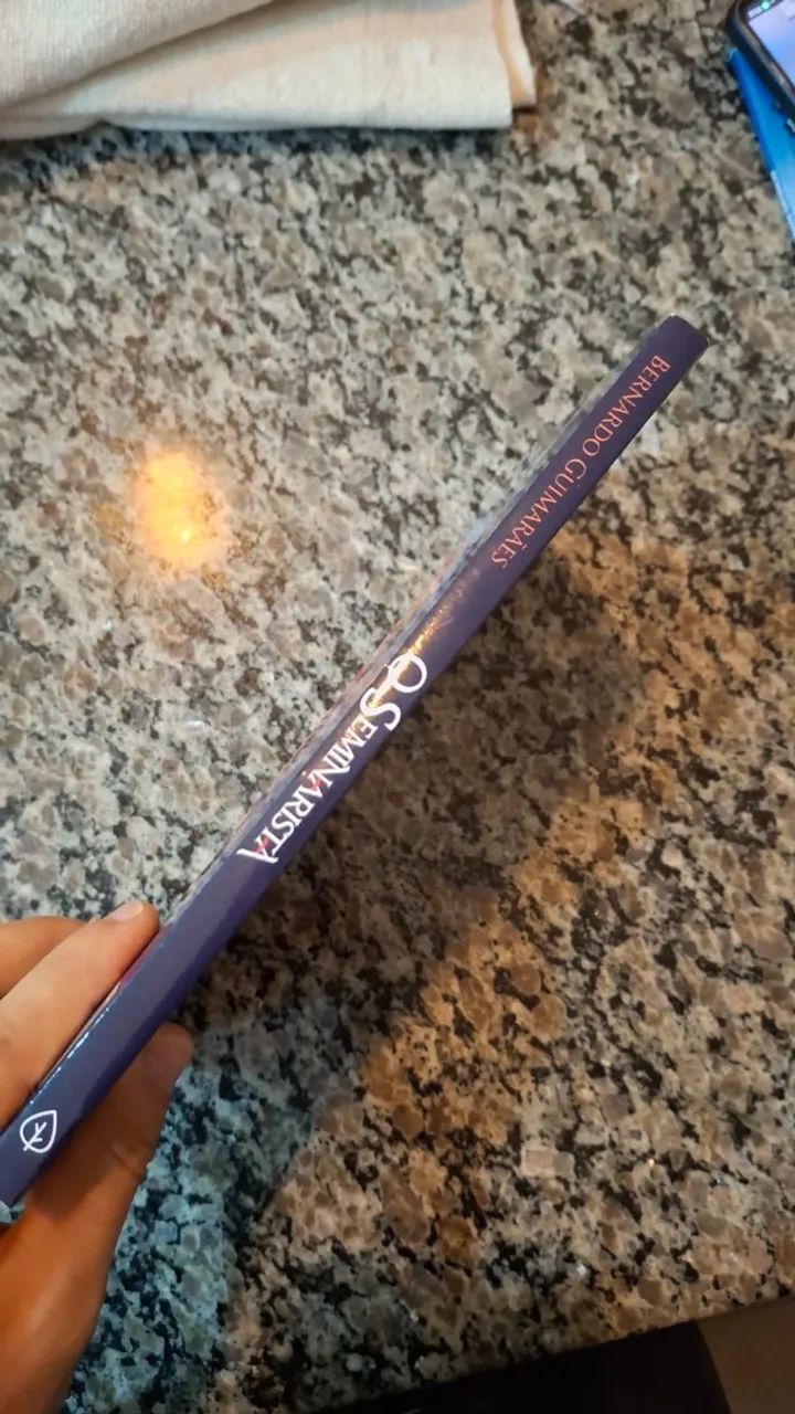 Livro " O Seminarista " de Bernardo Guimarães - Foto 3