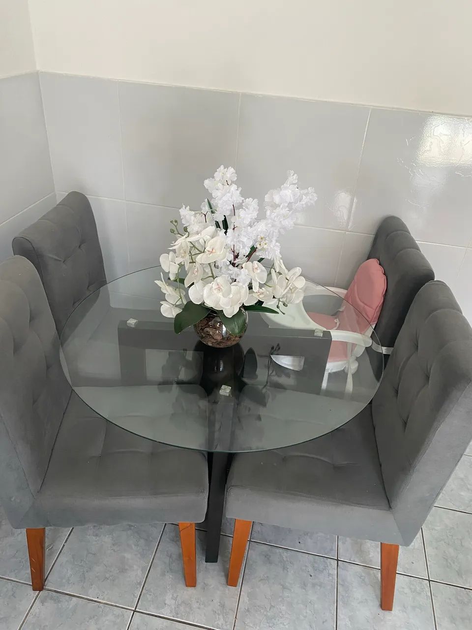 Mesa com 4 Cadeiras - Foto 4