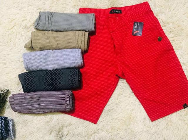 Bermuda jeans e sarja