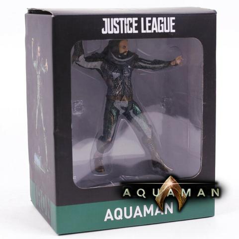 Boneco Estátua Aquaman 20cm Liga da Justiça! - Foto 3