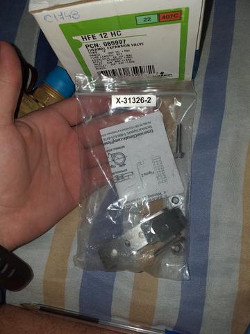 Válvula de expansão termostatica 8 tr nunca usado - Foto 3