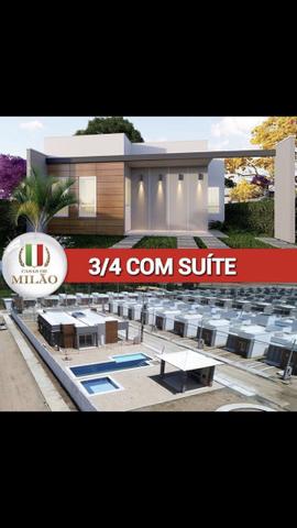 Ultimas unidade Casas de Milão 3-quartos c/Suíte;100%laje, Aceita FGTS, no bairro SIM - Foto 3