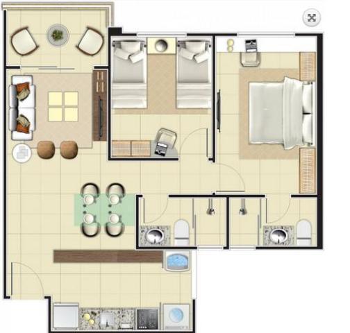 Apartamento residencial com 02 quartos sendo 01 suíte à venda, maraponga, fortaleza. - Foto 18
