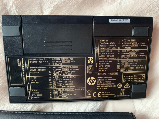 Calculadora HP 12C