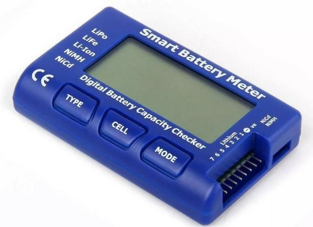 Medidor De Capacidade Balancer 5in1 Smart Lipo Bateria Arduino Automação COD-AM313