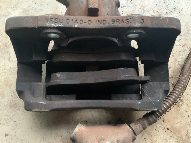 pinça freio dianteira land rover freelander 2 original - Foto 3