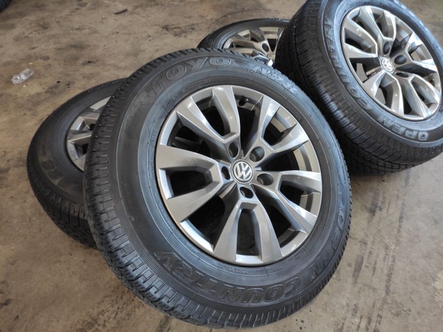 PROMOÇÃO RODA AMAROK ARO 17 C/ PNEU ZERO À BASE DE TROCA