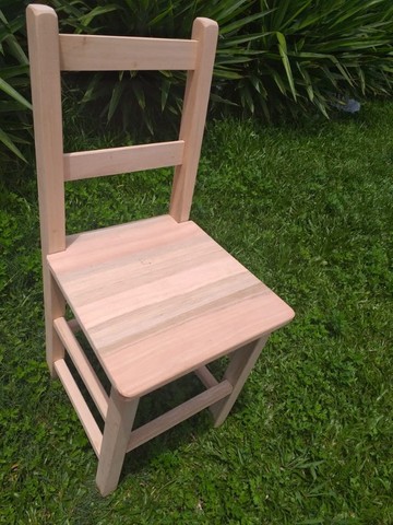 Cadeiras de Madeira de Eucalipto Rosa Crua