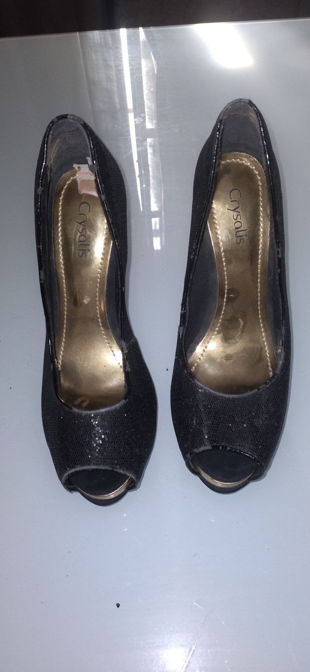 Sapato Marca Crisalys preto Nº 36 - Foto 5
