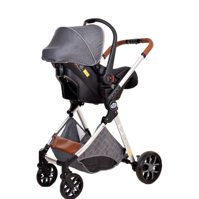 Carrinho de bebê importado novo na caixa!!! Com bebê conforto!!  - Foto 5