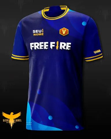 Camisa Free Fire - Roupas - Funcionários, João Pessoa 1193456144