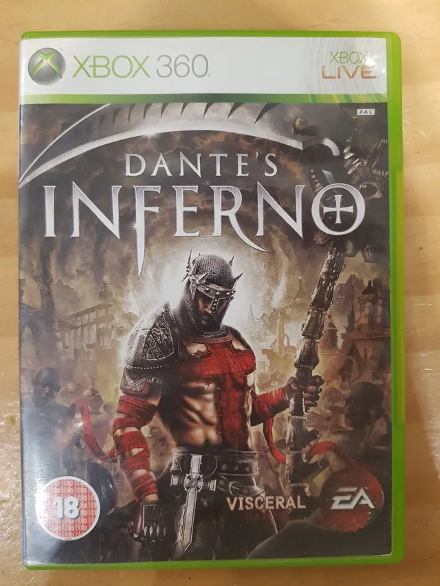 Dantes inferno xbox 360  +74 anúncios na OLX Brasil