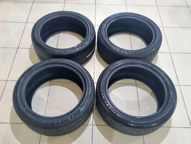 04 pneus aro 19 Delinte 245/45 com 40% De vida (400,00 os 04 )