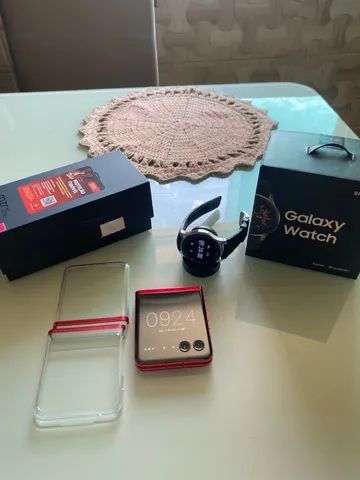 Motorola razer 40 ultra + Samsung Galaxy Watch R$5.500,00 - Foto 4