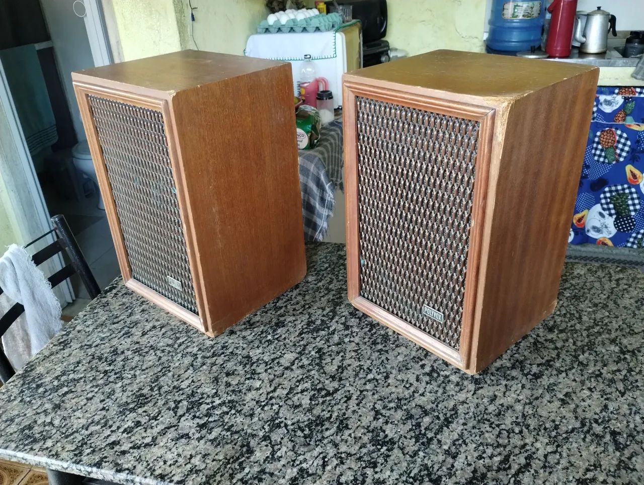 Par de caixas polyvox modelo A 21