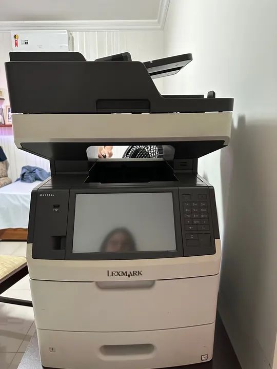 Impressora Multifuncional Preto e Branco Tonner Lexmark MX711de