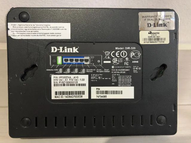 Roteador Dir-320 D-link Roteador Wireless 54mbps + Antena - Foto 3